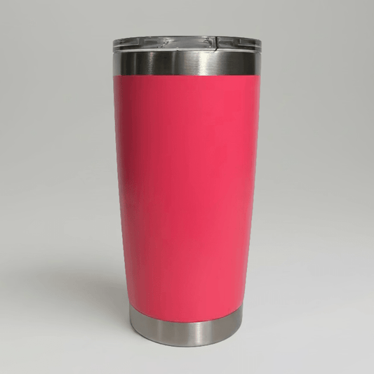 20oz Stainless Tumbler - Hot Pink - LoneStar Adhesive