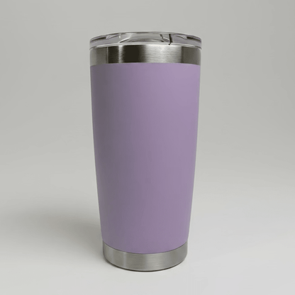 20oz Stainless Tumbler - Lavender - LoneStar Adhesive