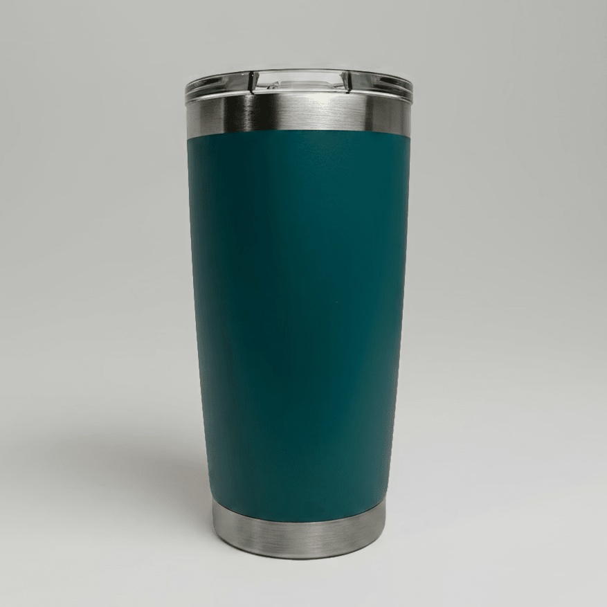 20oz Stainless Tumbler - Midnight Green - LoneStar Adhesive
