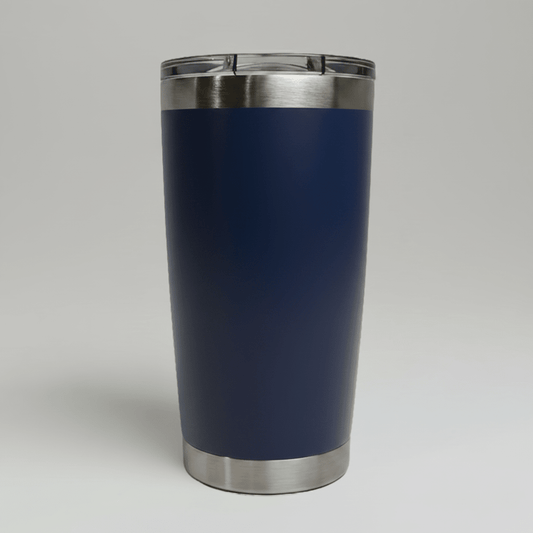 20oz Stainless Tumbler - Navy - LoneStar Adhesive
