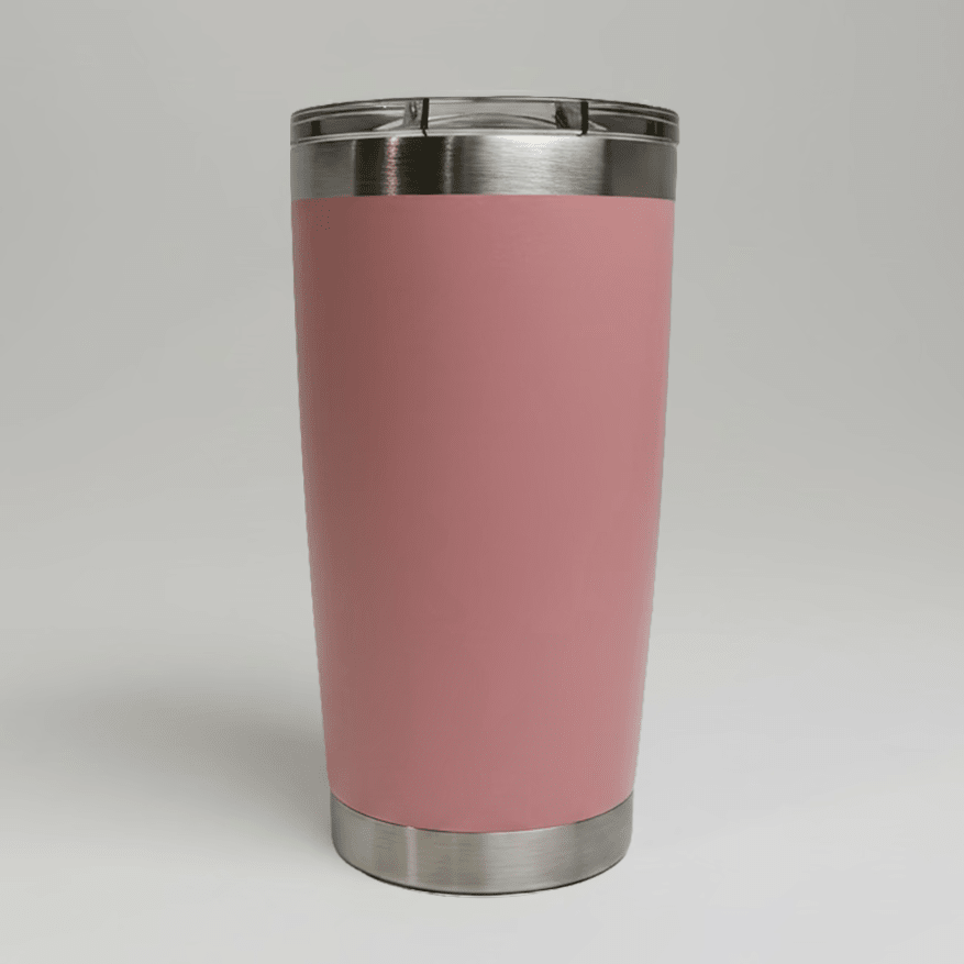 20oz Stainless Tumbler - Pink - LoneStar Adhesive