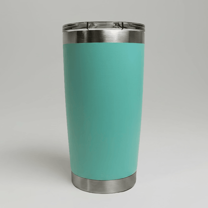 20oz Stainless Tumbler - Seafoam - LoneStar Adhesive