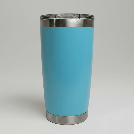20oz Stainless Tumbler - Sky Blue - LoneStar Adhesive