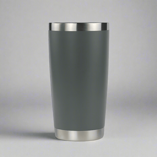 20oz Stainless Tumbler w/ Magnet Sliding Lid - Gray - LoneStar Adhesive