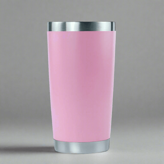 20oz Stainless Tumbler w/ Magnet Sliding Lid - Pink - LoneStar Adhesive