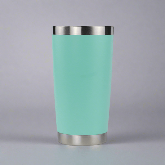 20oz Stainless Tumbler w/ Magnet Sliding Lid - Seafoam - LoneStar Adhesive