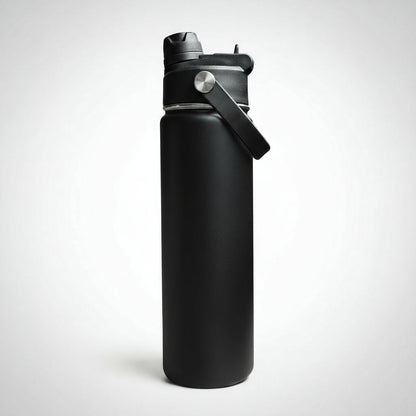 22oz Sports Water Bottle - Black - LoneStar Adhesive