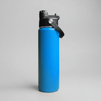 22oz Sports Water Bottle - Bright Blue - LoneStar Adhesive