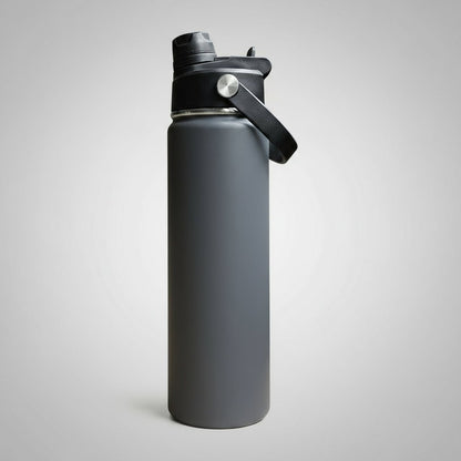 22oz Sports Water Bottle - Charcoal - LoneStar Adhesive