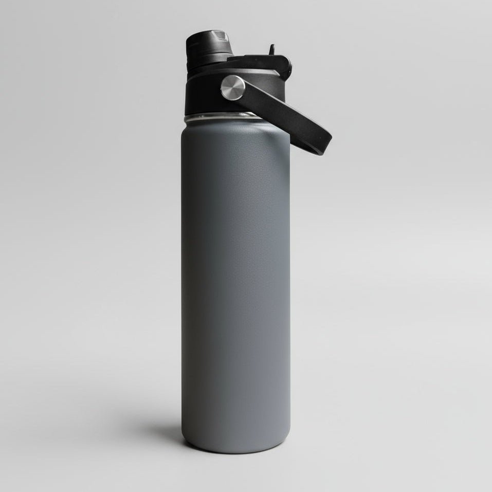 22oz Sports Water Bottle - Gray - LoneStar Adhesive