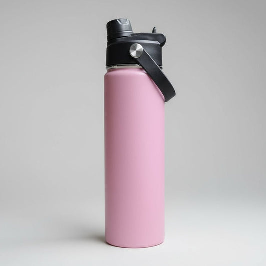 22oz Sports Water Bottle - Pink - LoneStar Adhesive