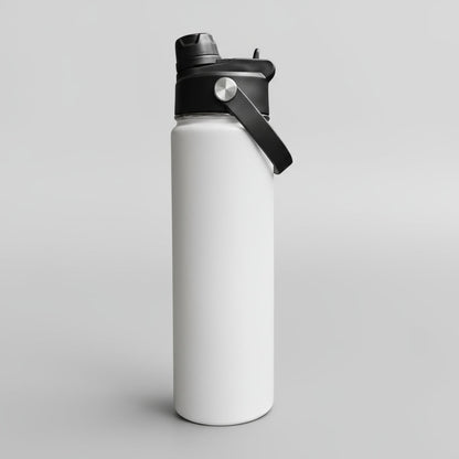 22oz Sports Water Bottle - White - LoneStar Adhesive