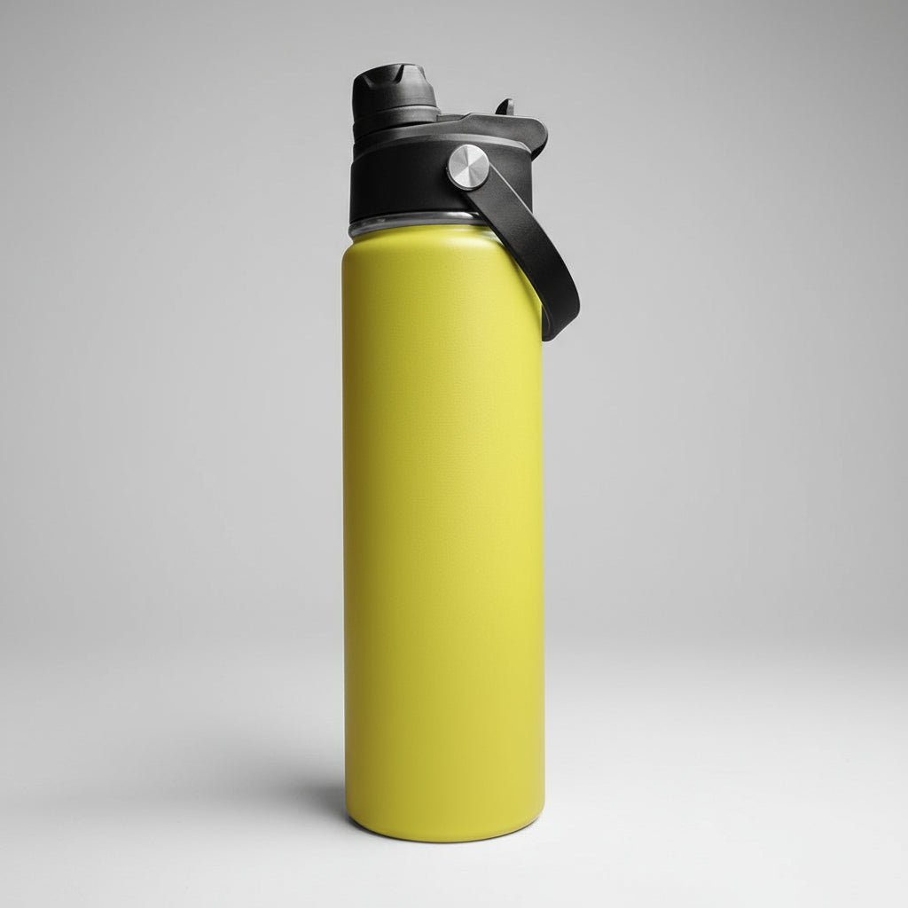 22oz Sports Water Bottle - Yellow - LoneStar Adhesive