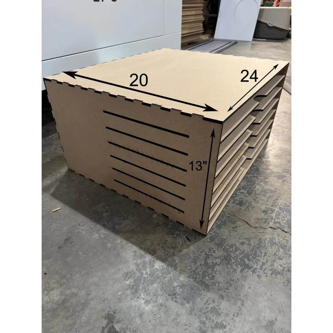 24"x20"x13" Storage Shelf - LoneStar Adhesive