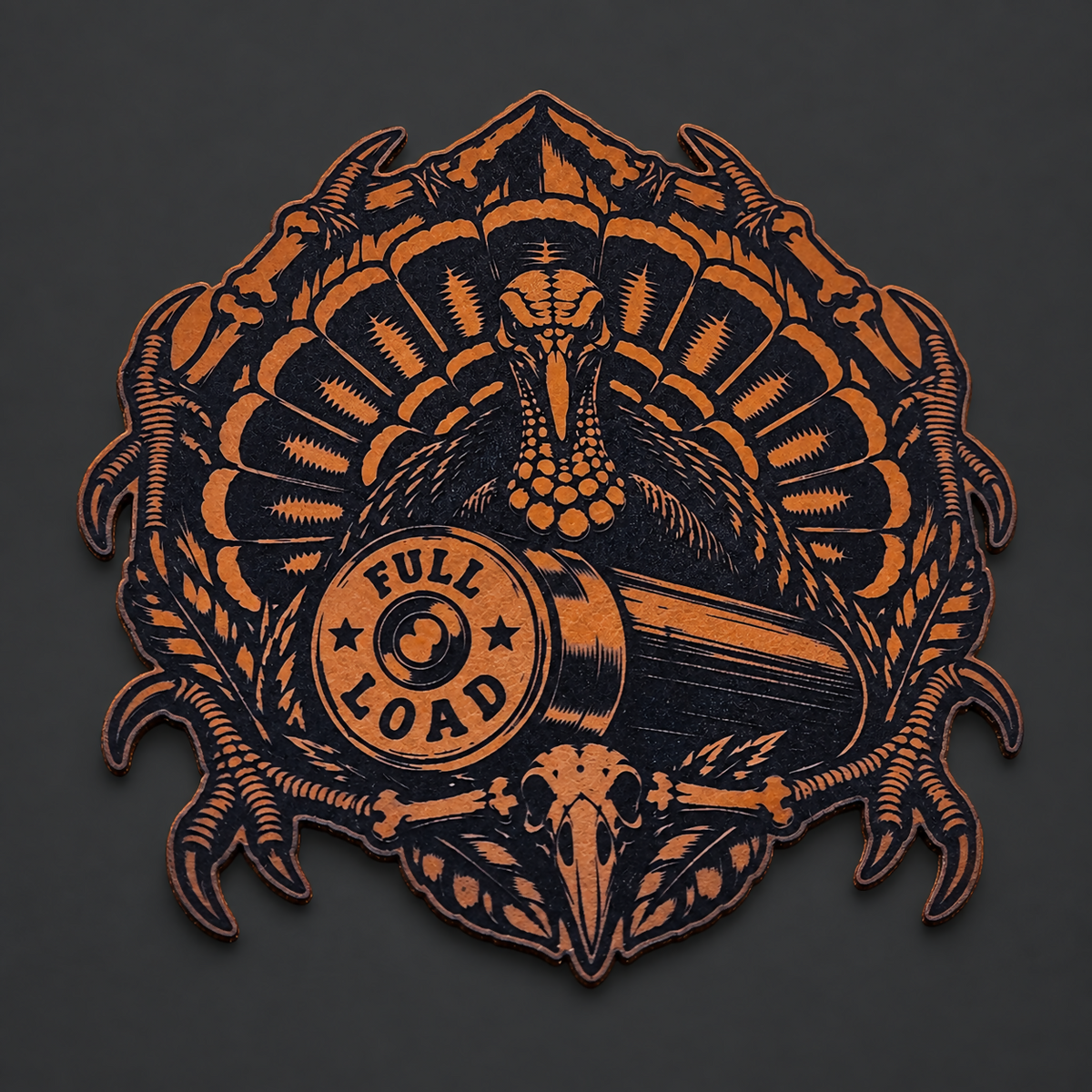 Full-Load Turkey w Border (Digital File Only)