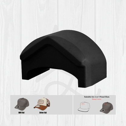 3 Style Branding Iron PlatenPad (Short Crown) - LoneStar Adhesive