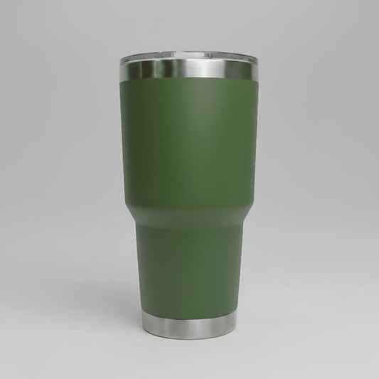 30oz Stainless Tumbler - Army Green - LoneStar Adhesive
