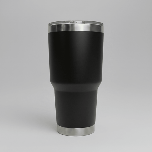 30oz Stainless Tumbler - Black - LoneStar Adhesive