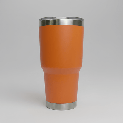 30oz Stainless Tumbler - Orange - LoneStar Adhesive