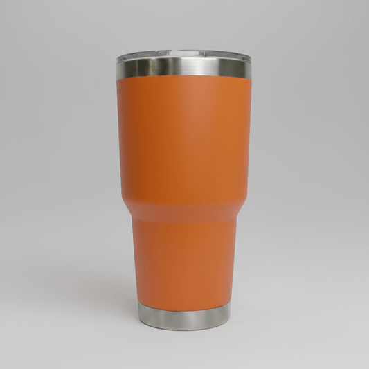 30oz Stainless Tumbler - Orange - LoneStar Adhesive