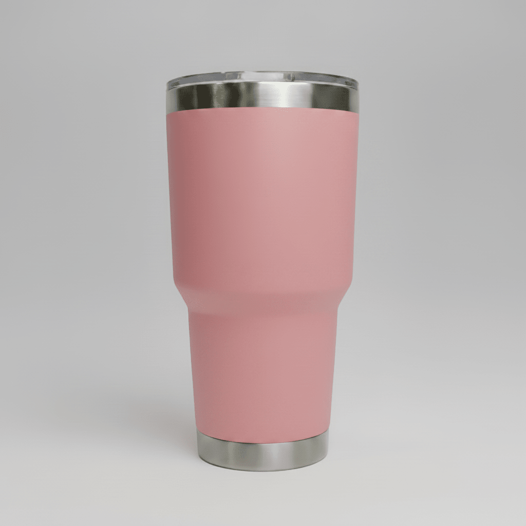 30oz Stainless Tumbler - Pink - LoneStar Adhesive