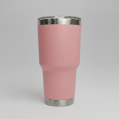 30oz Stainless Tumbler - Pink - LoneStar Adhesive
