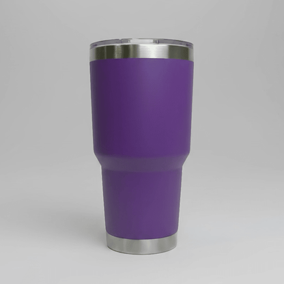 30oz Stainless Tumbler - Purple - LoneStar Adhesive