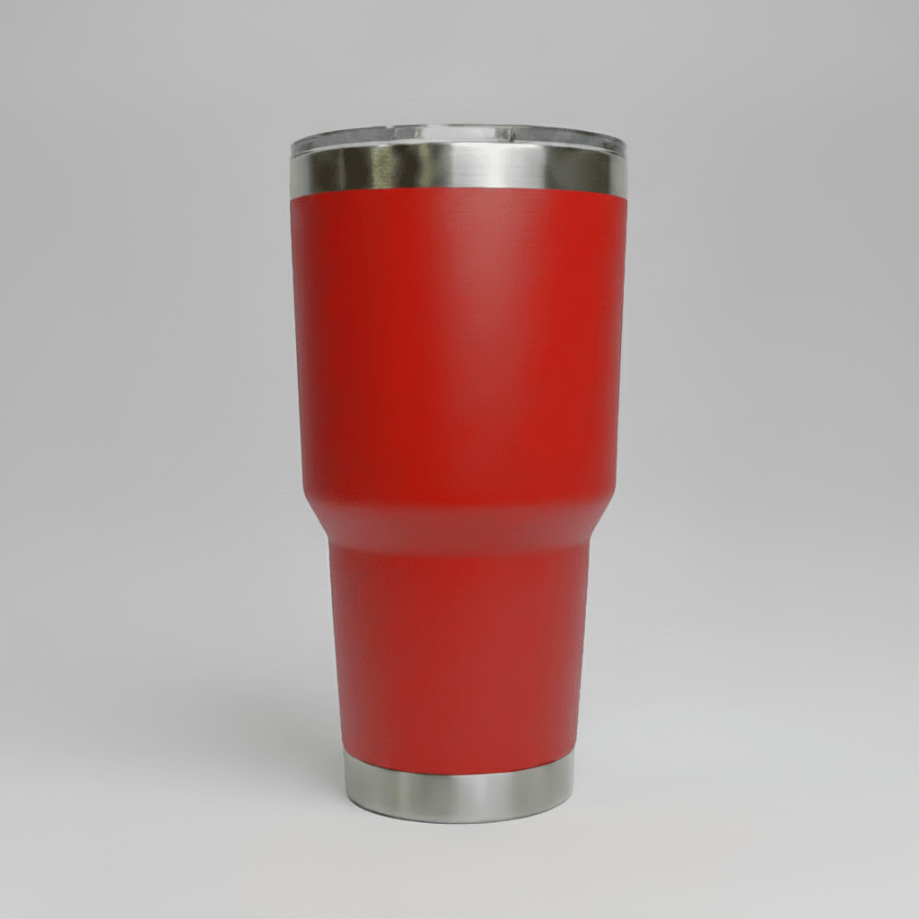 30oz Stainless Tumbler - Red - LoneStar Adhesive