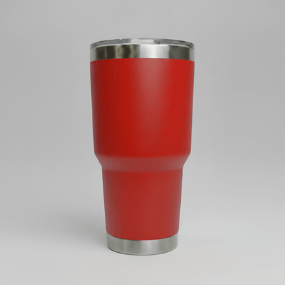 30oz Stainless Tumbler - Red - LoneStar Adhesive