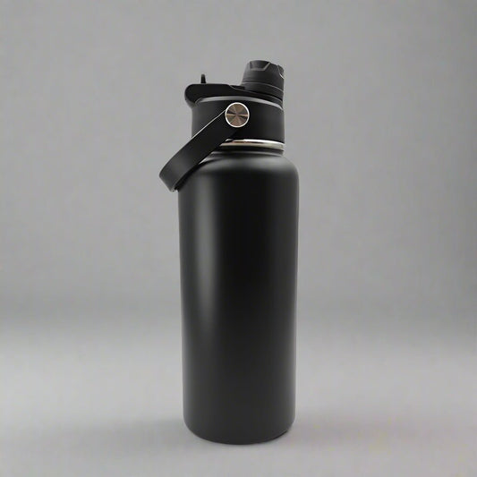 32oz Sports Water Bottle - Black - LoneStar Adhesive