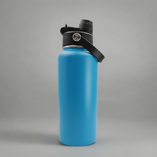 32oz Sports Water Bottle - Bright Blue - LoneStar Adhesive