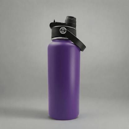 32oz Sports Water Bottle - Purple - LoneStar Adhesive