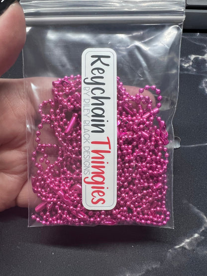 50 Ball & Chain Keychain Thingies - LoneStar Adhesive