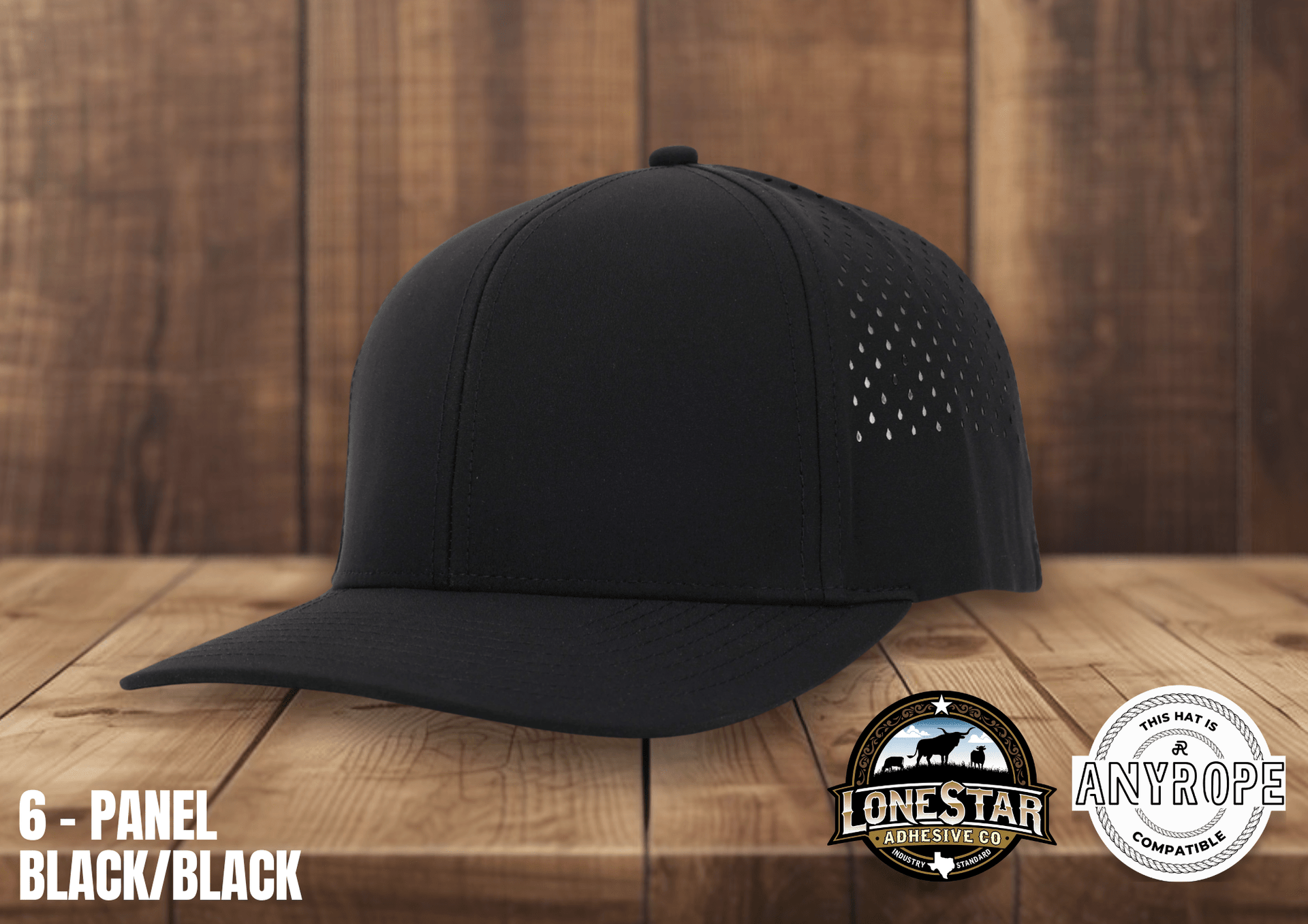 6-Panel Durra-Bull Headwear – Lone Star Adhesive