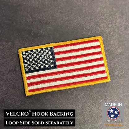 Full Color American Flag VELCRO® Patch | Made in USA