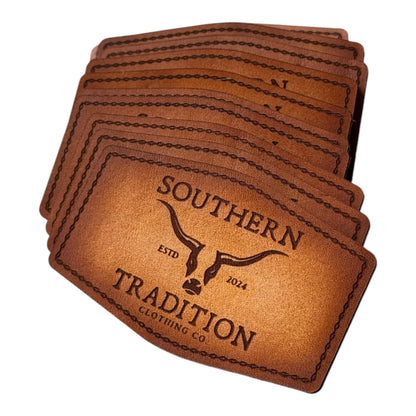 Custom (or Blank) Genuine Leather Patches
