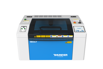 Thunder Bolt laser engraver, top front view