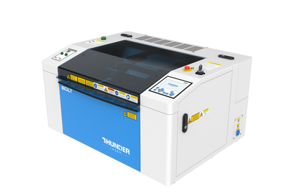 Thunder Bolt laser engraver, control panel side view