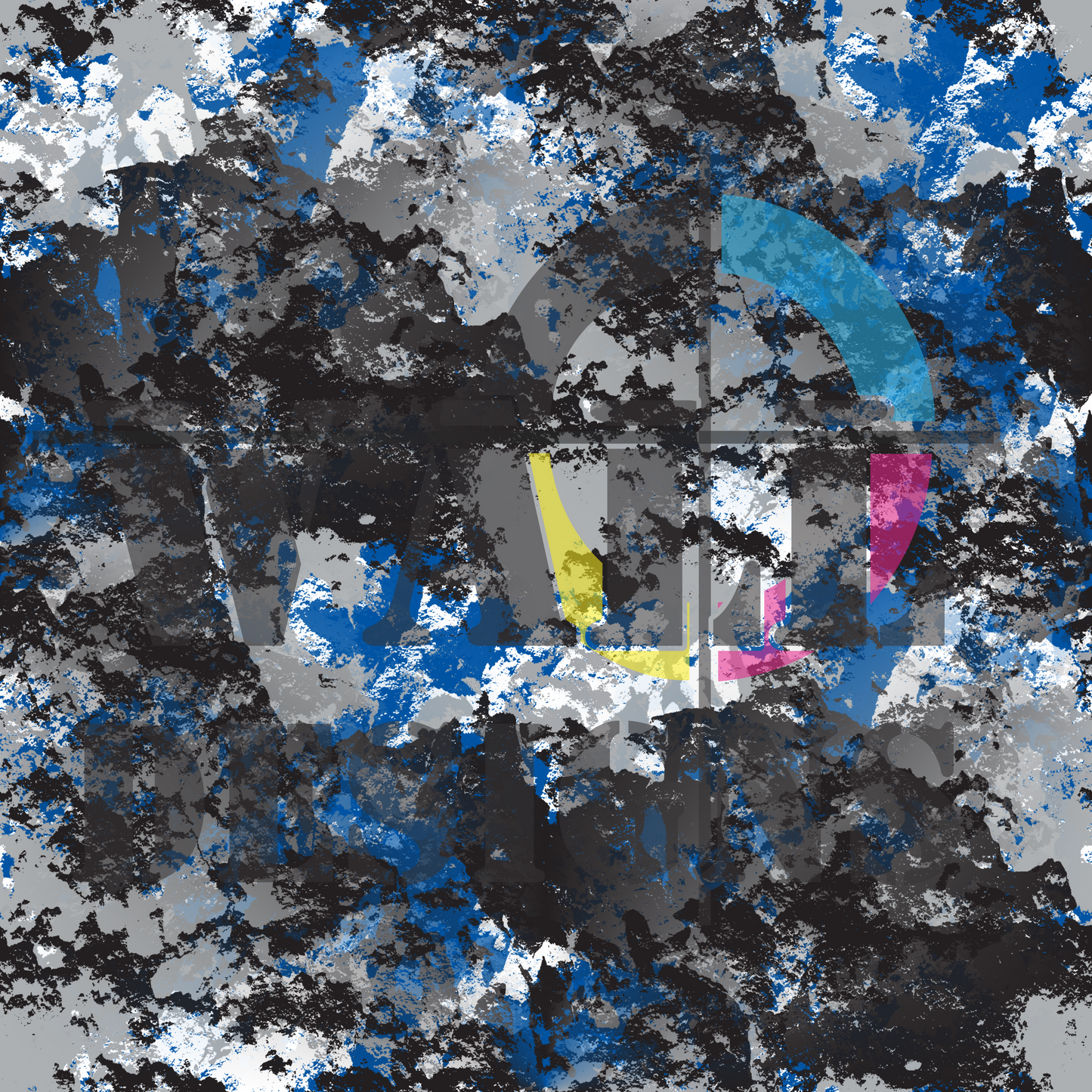 Substrate Camo Scrum Series UV Printed Leatherette Sheets