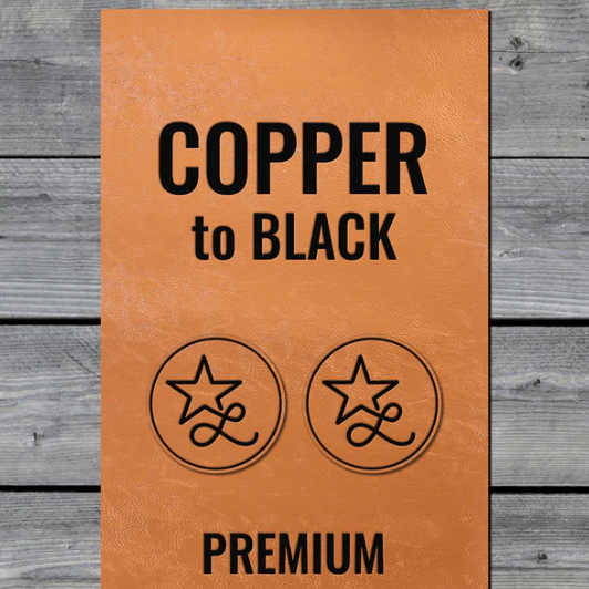 Petty Since Birth Copper Leather Patch