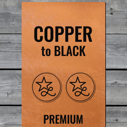 Petty Since Birth Copper Leather Patch