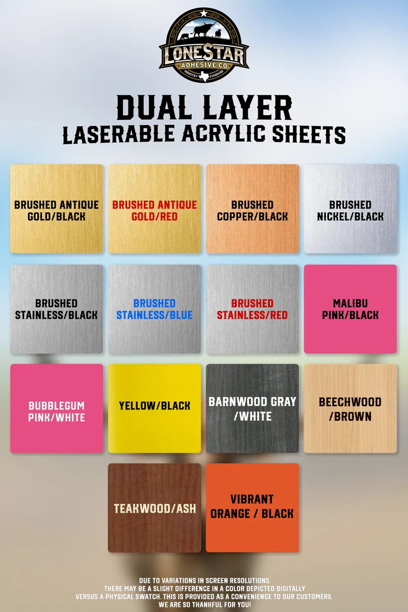 Custom Dual Layer Acrylic Patch