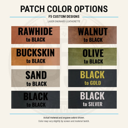 Bourbon Babe Laser Engraved Leatherette Patch