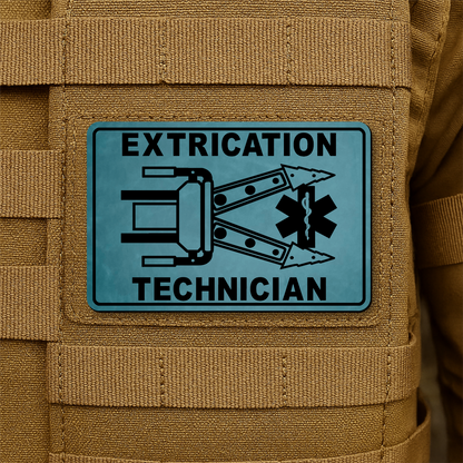 Vehicle Extrication Technician - Jaws of Life Patch – 2” x 3” Hook & Loop | Made in USA