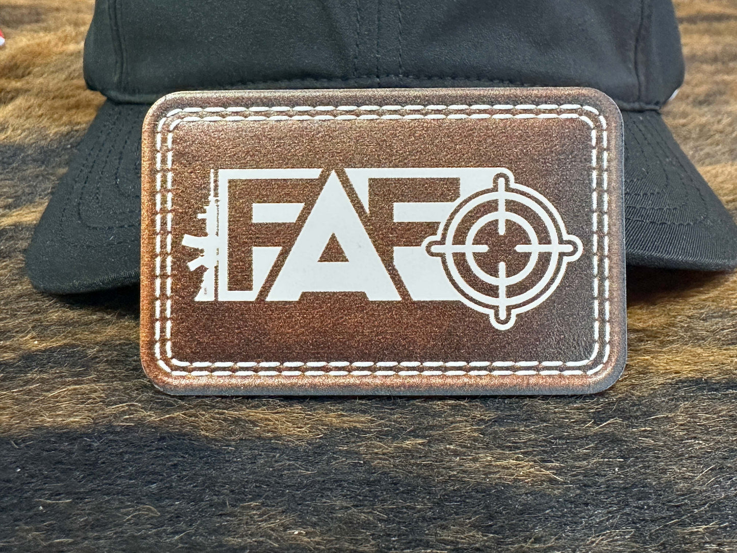 FAFO UV Printed Hat Patch