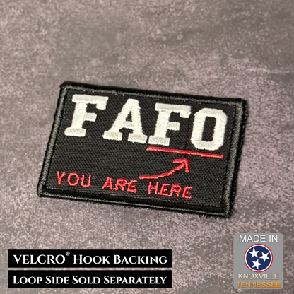 FAFO Funny VELCRO® Morale Patch | Made in USA