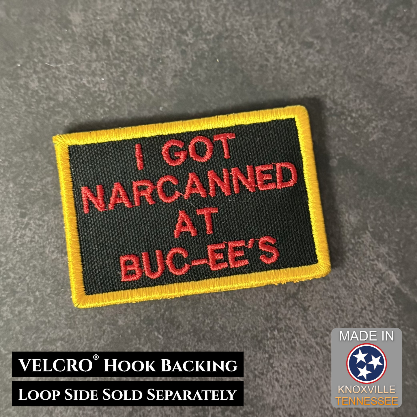 I Got Narcanned At Buc-ee's Funny VELCRO® Morale Patch | Made in USA
