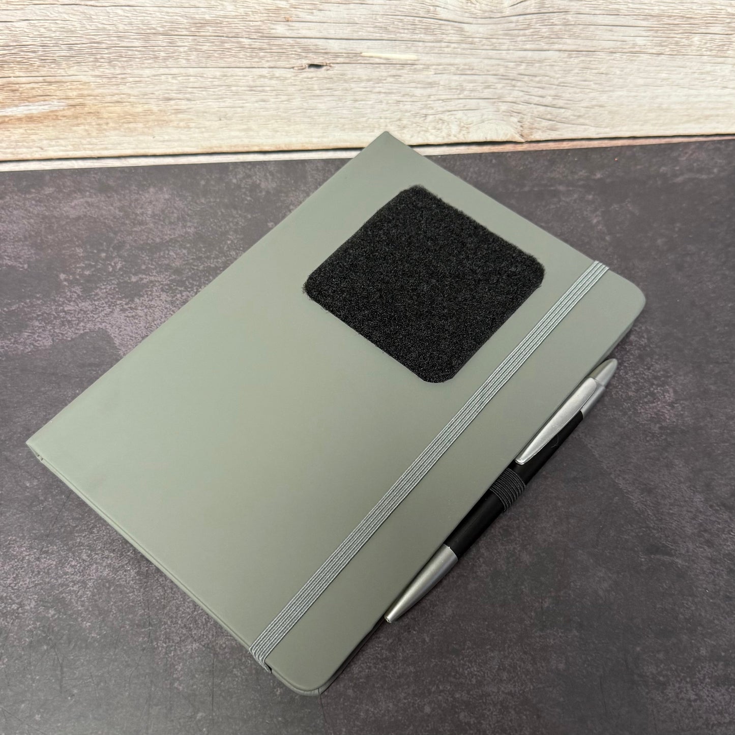 Morale Patch A5 Note Book with 2x3" or 3x3" Loop Side Front Panel Customizable Log or Range Book
