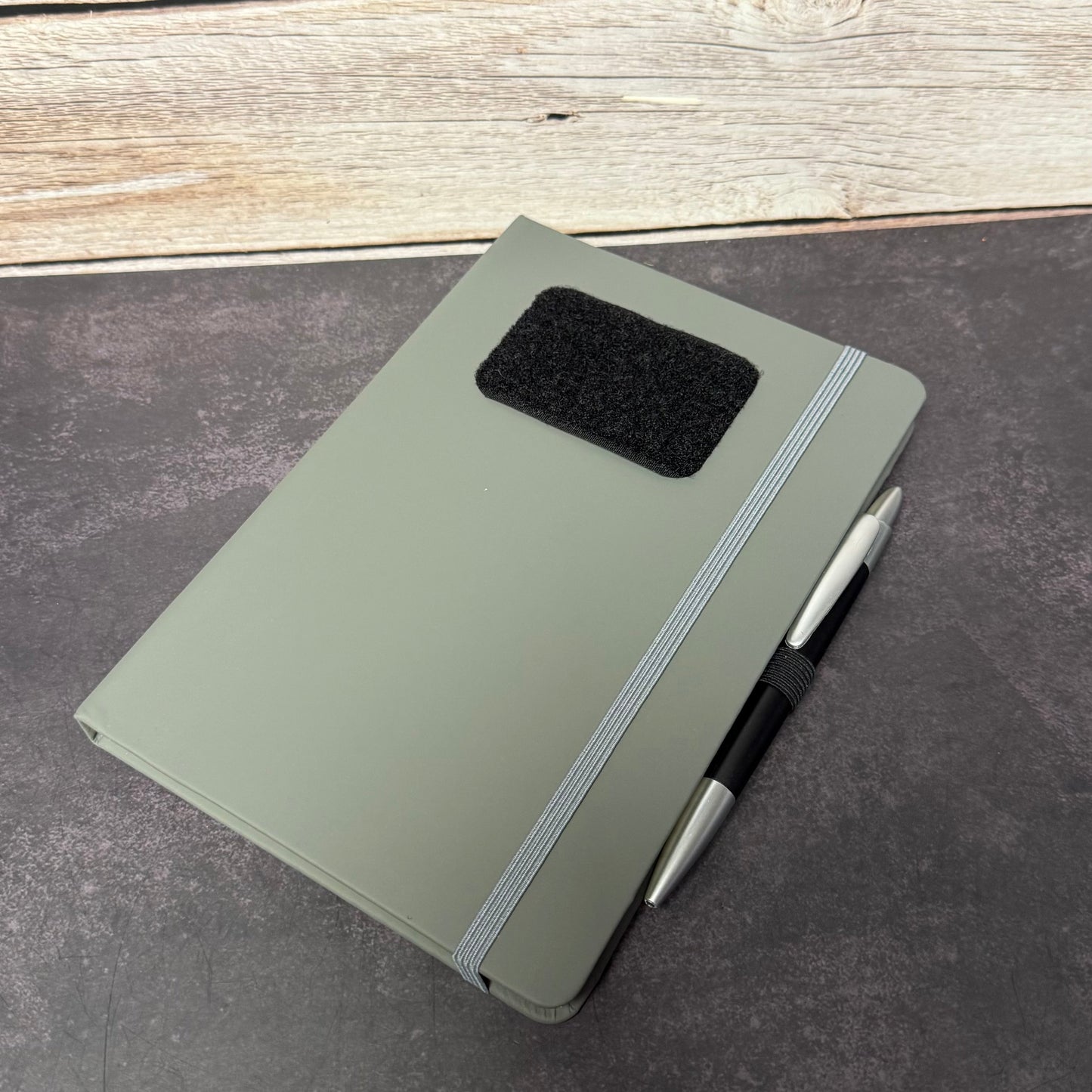 Morale Patch A5 Note Book with 2x3" or 3x3" Loop Side Front Panel Customizable Log or Range Book