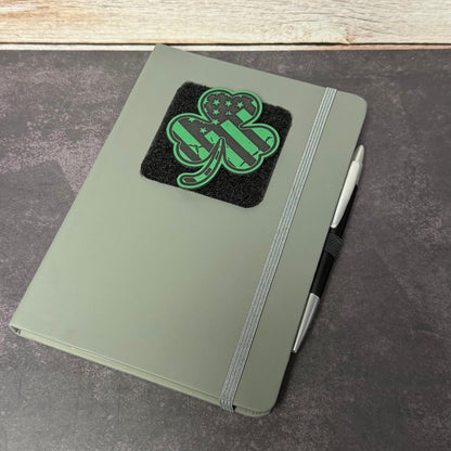 Morale Patch A5 Note Book with 2x3" or 3x3" Loop Side Front Panel Customizable Log or Range Book